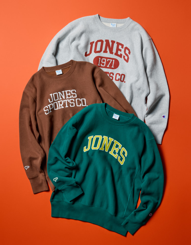 JONES Sports Co. × Champion × BEAMS GOLF