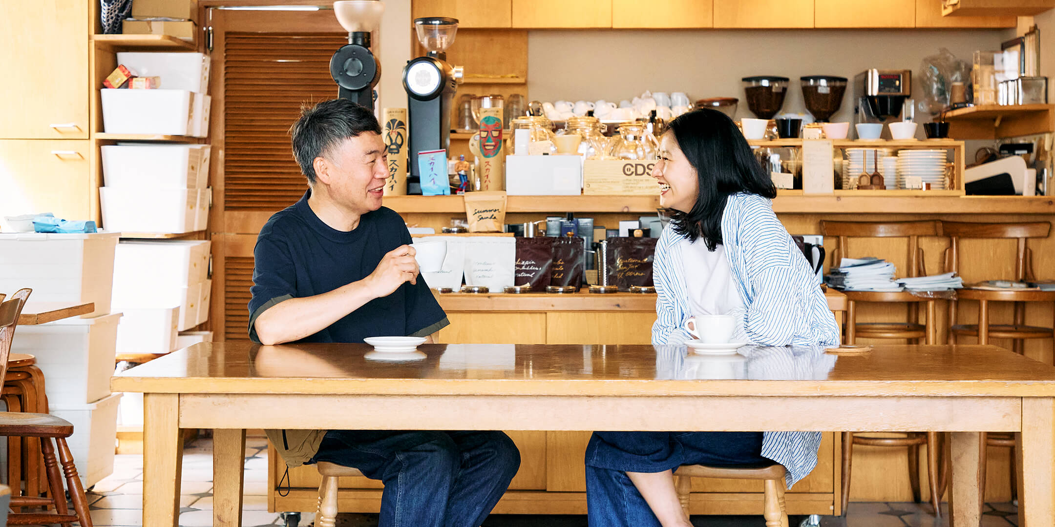 ディモンシュの堀内さんと話す、コーヒーとブラジル音楽の世界。