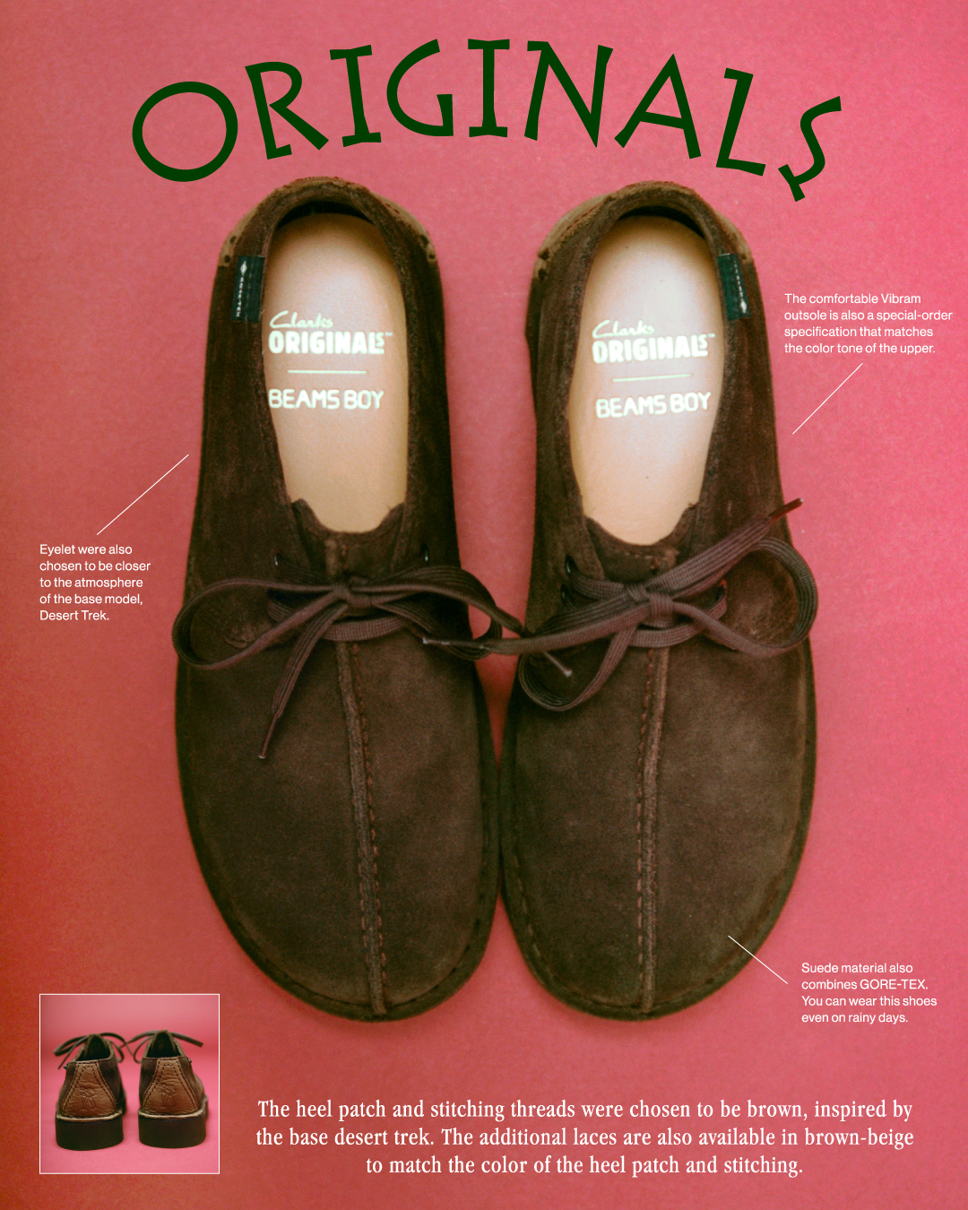 Clarks Originals × BEAMS BOY | B_MAG（ビーマグ） | Ray BEAMS（レイ ...