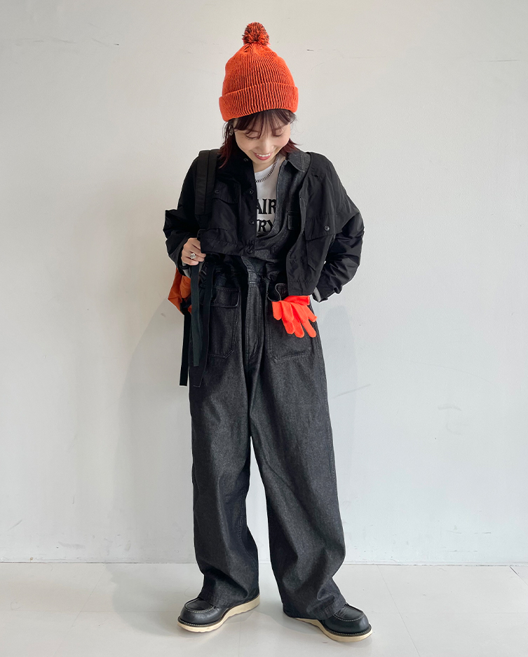 美品✨BEAMS　BOY 2024年盤 ワークノースリーブ　オールインワン BEAMS BOY（ビームスボーイ）の「BEAMS BOY / ワーク