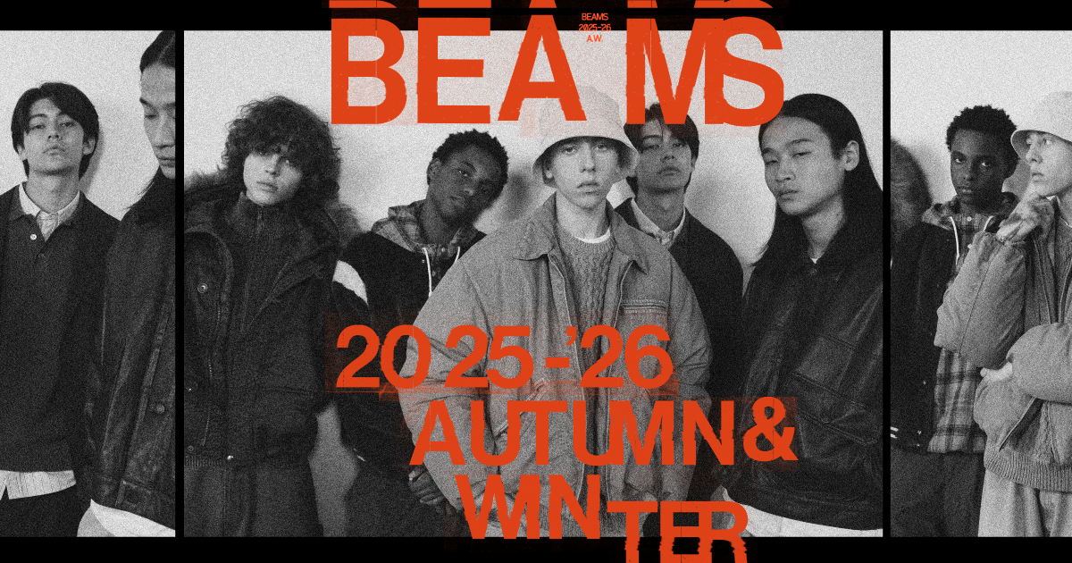 SSZ 2025AW XL BEAMS brochure カウラム SSZ 2025AW XLsize BEAMS brochure 2025-'26 AUTUMN & WINTER | BEAMS PLUS