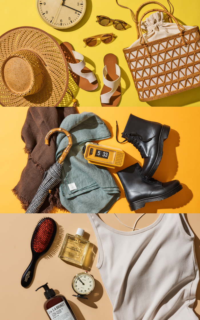 真夏を制する 魅惑の夏小物タイムテーブル 大人beams