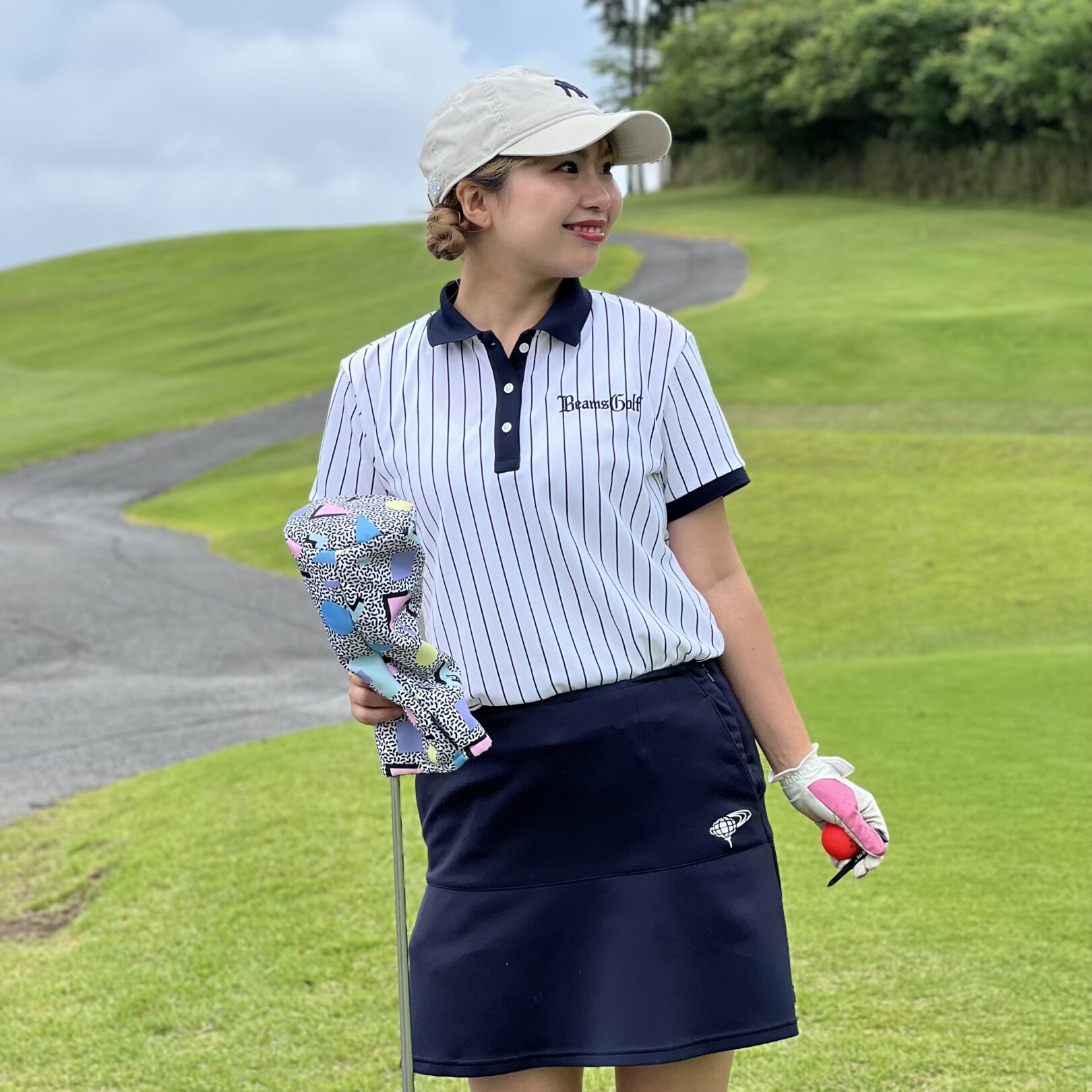 ピンストライプでペアスタイル 〜ダブルスで大会に出ます！〜 | B印