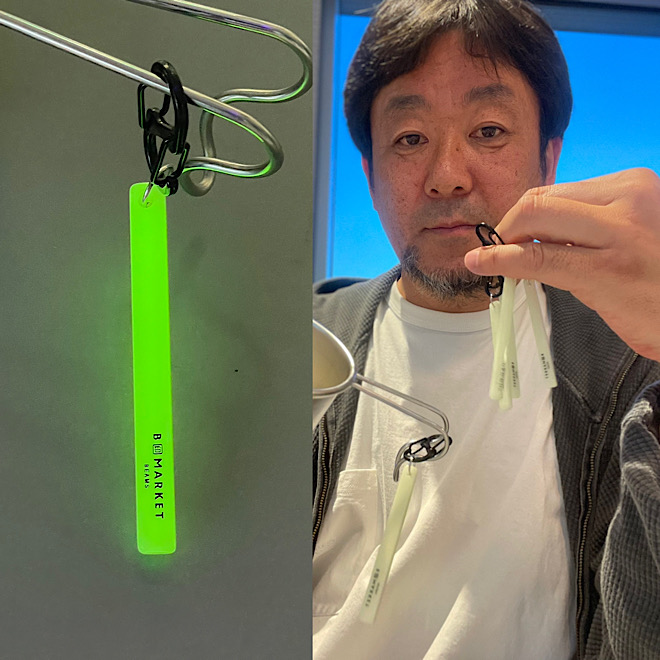 菊地商店 別注」アウトドアから普段まで蓄光スティック | B印MARKET