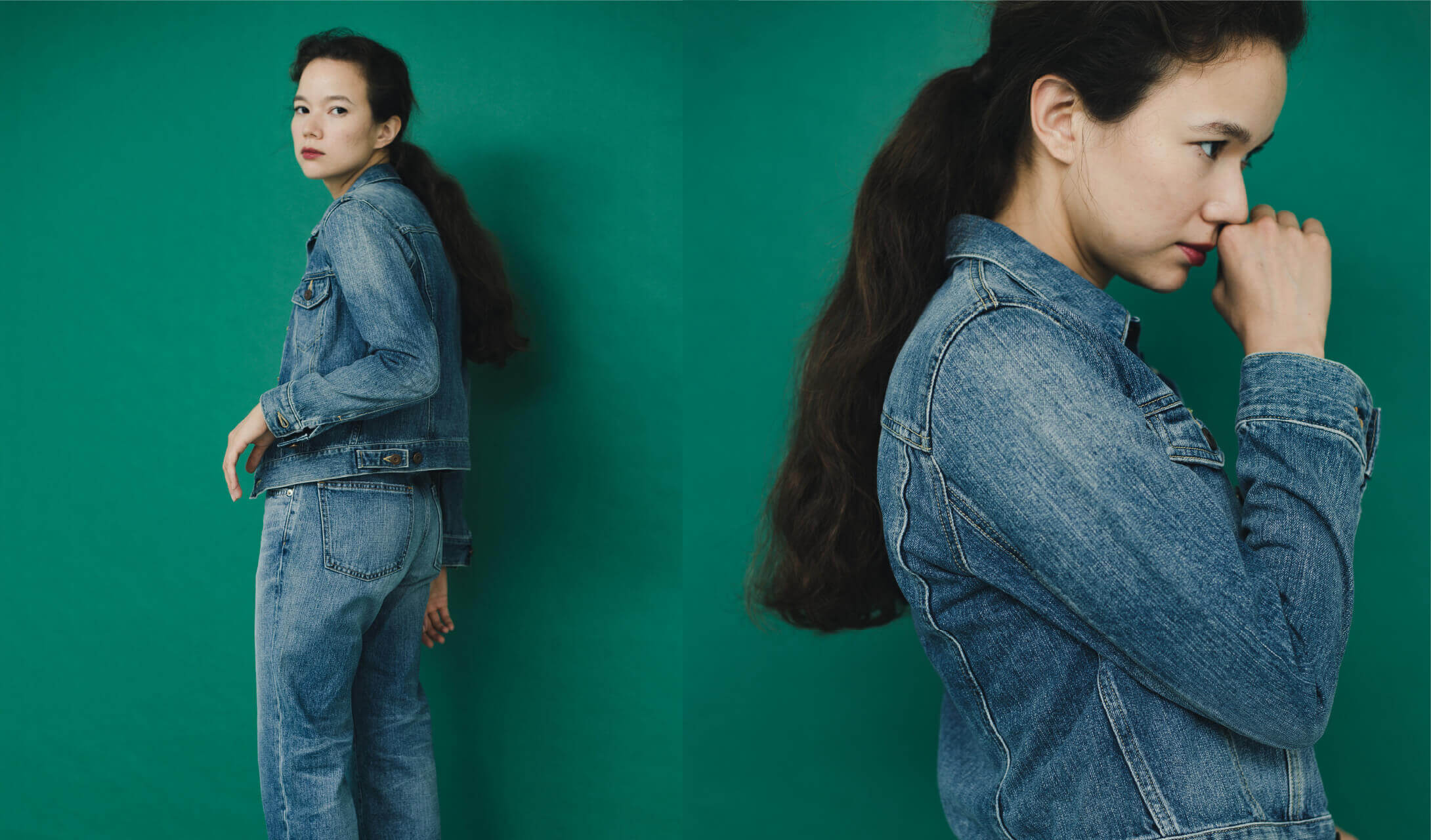 DENIM JACKET “USED”