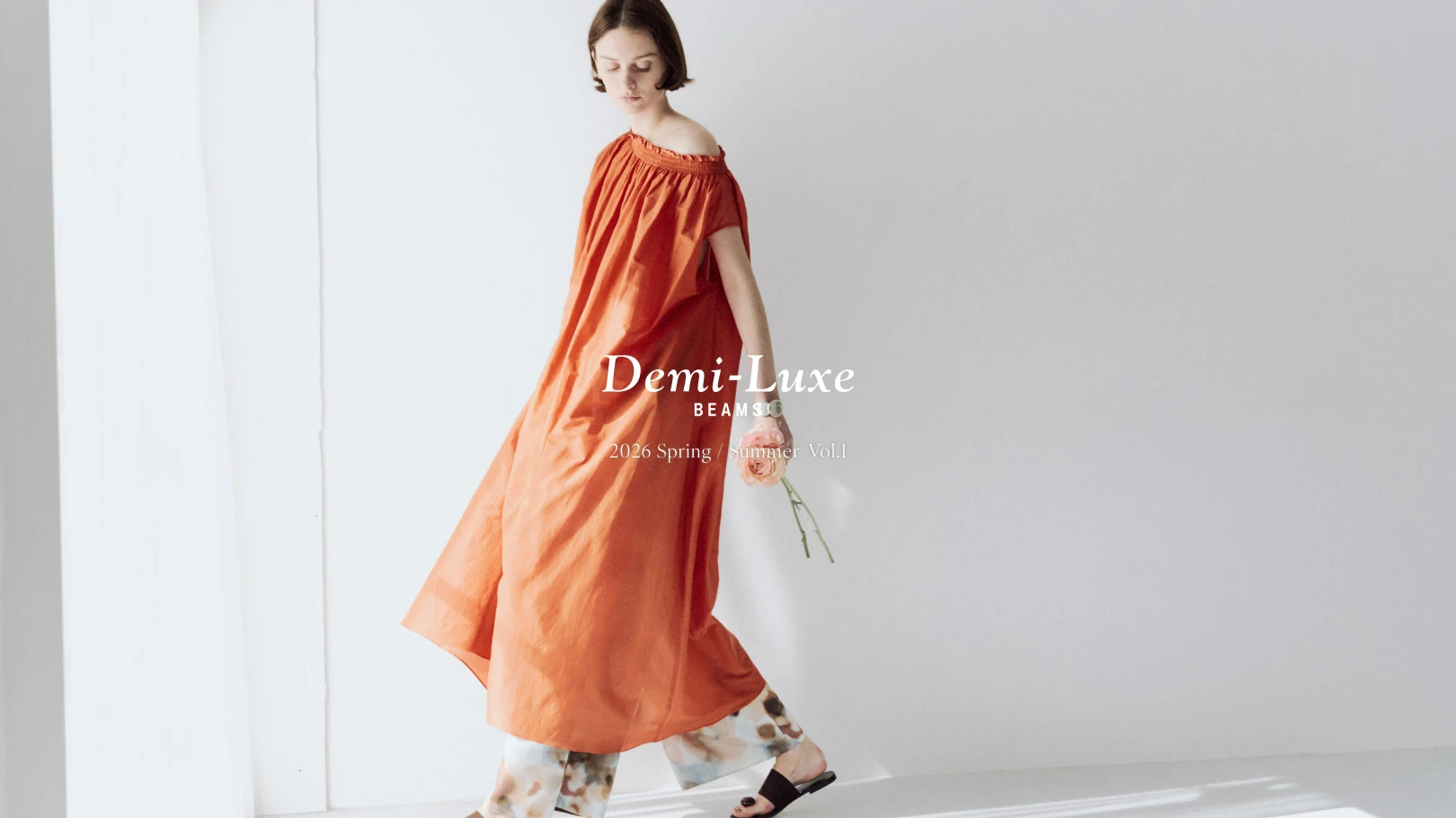 Demi-Luxe BEAMS 2026年春夏コレクション｜MINIMAL ROMANTIC