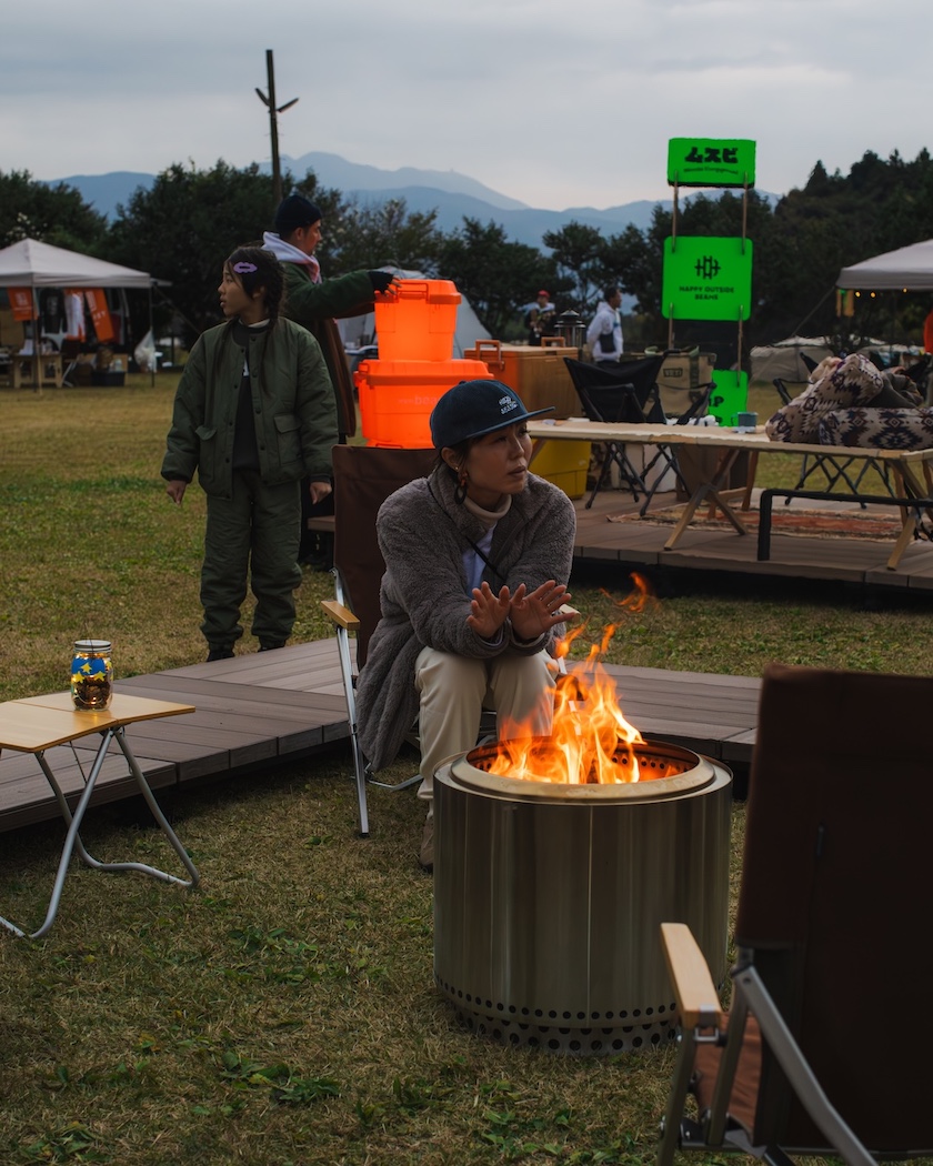 ヒトとヒトがつながる空間！〈HAPPY OUTSIDE BEAMS〉と〈TARP to TARP