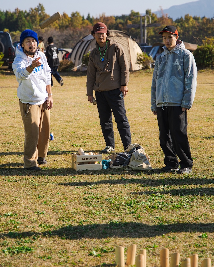 ヒトとヒトがつながる空間！〈HAPPY OUTSIDE BEAMS〉と〈TARP to TARP
