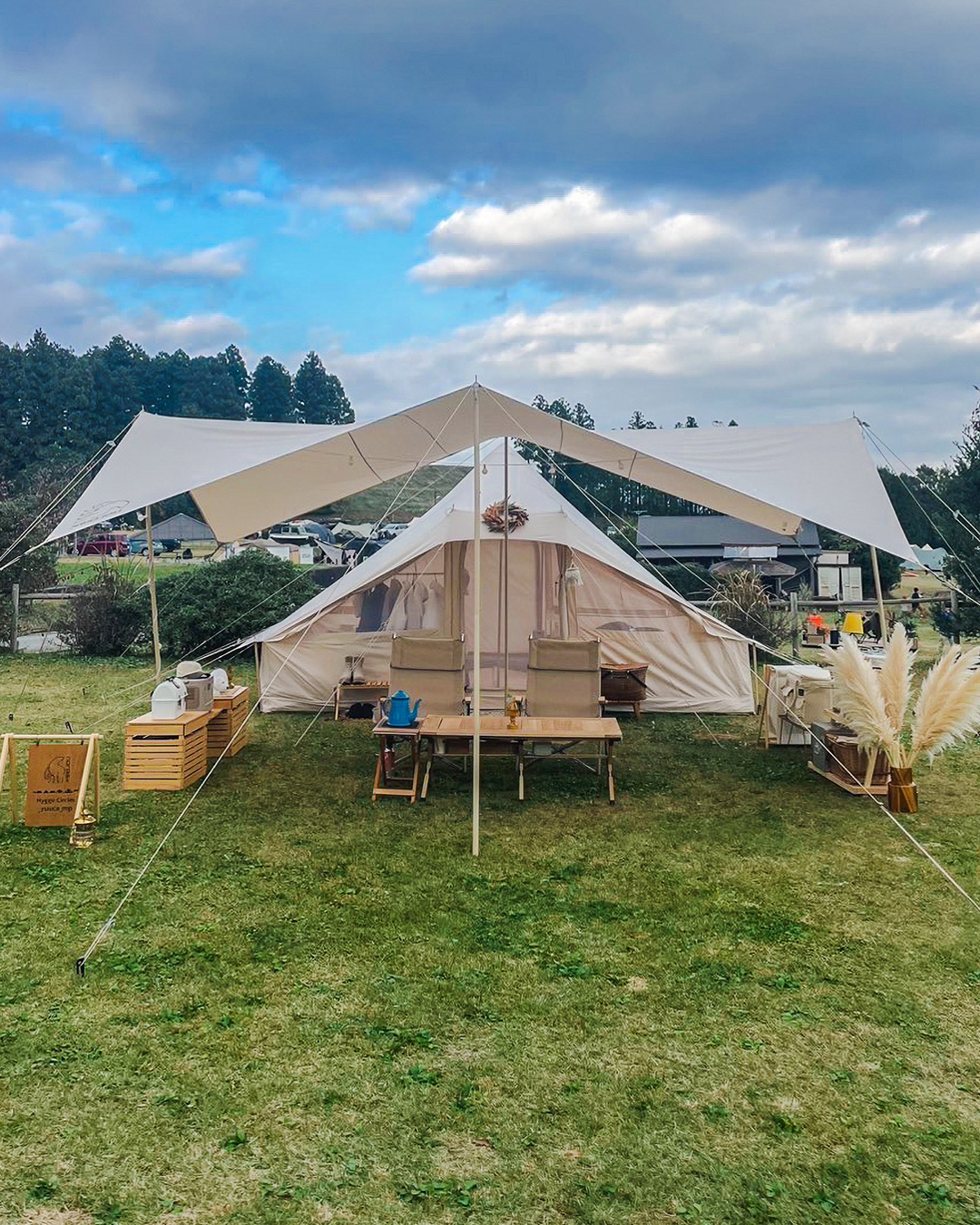 ヒトとヒトがつながる空間！〈HAPPY OUTSIDE BEAMS〉と〈TARP to TARP