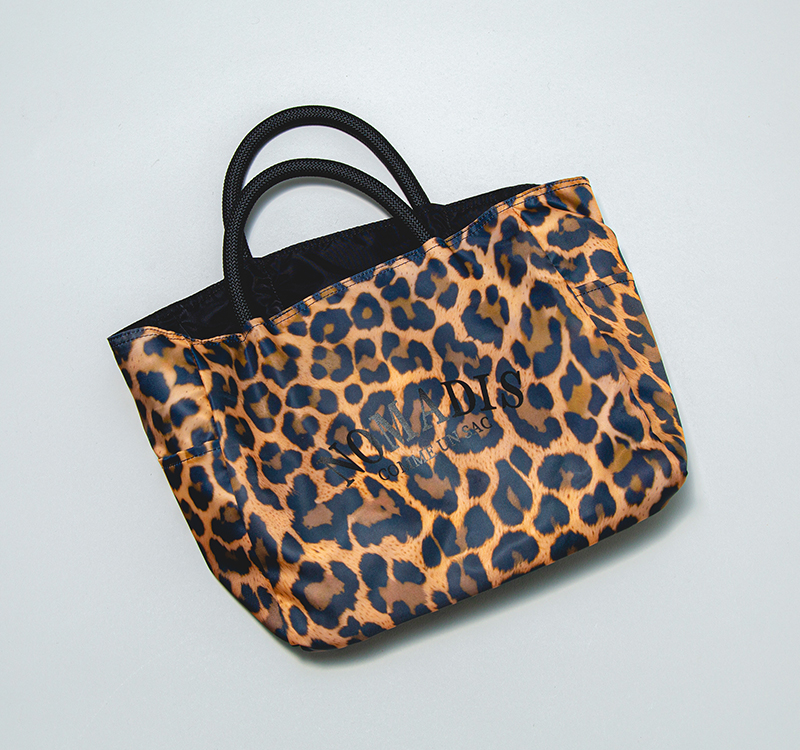 Leopard Logo Tote Bag